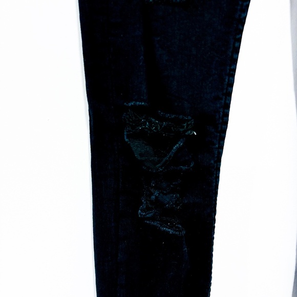 URBAN PLANET – Black CALI skinny jeans | Distressed | Size 0 * - Picture 8 of 12